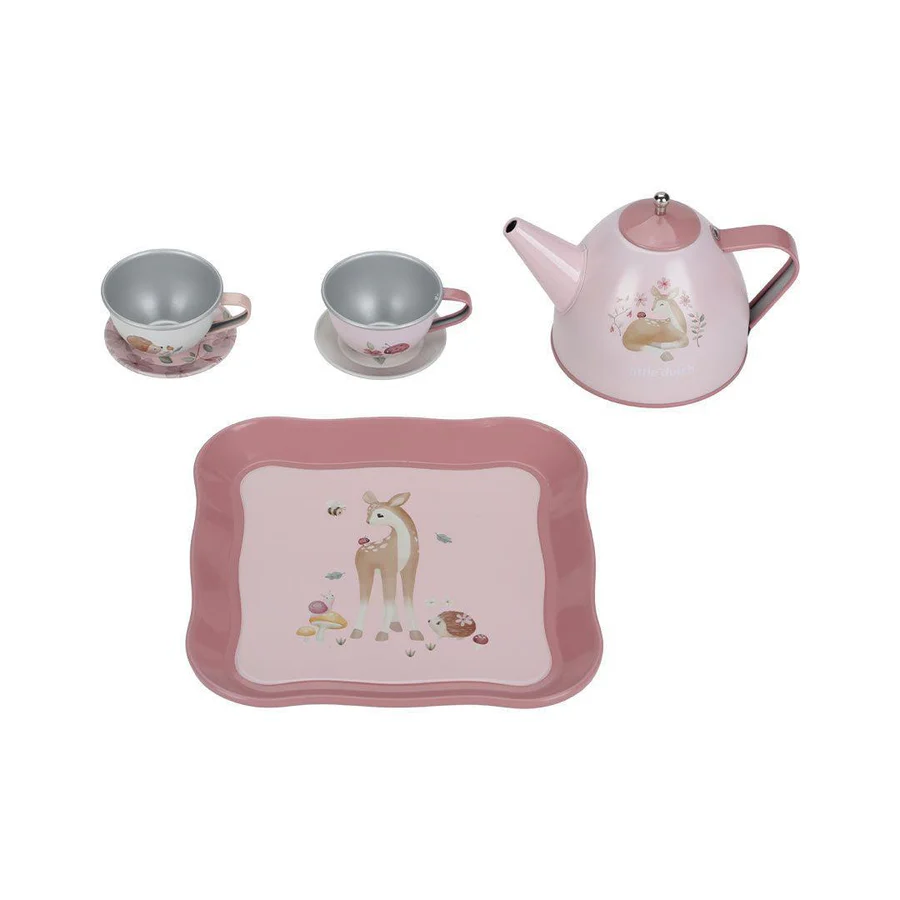 Little Dutch 7pc Tea Set-Role Play- | Natural Baby Shower