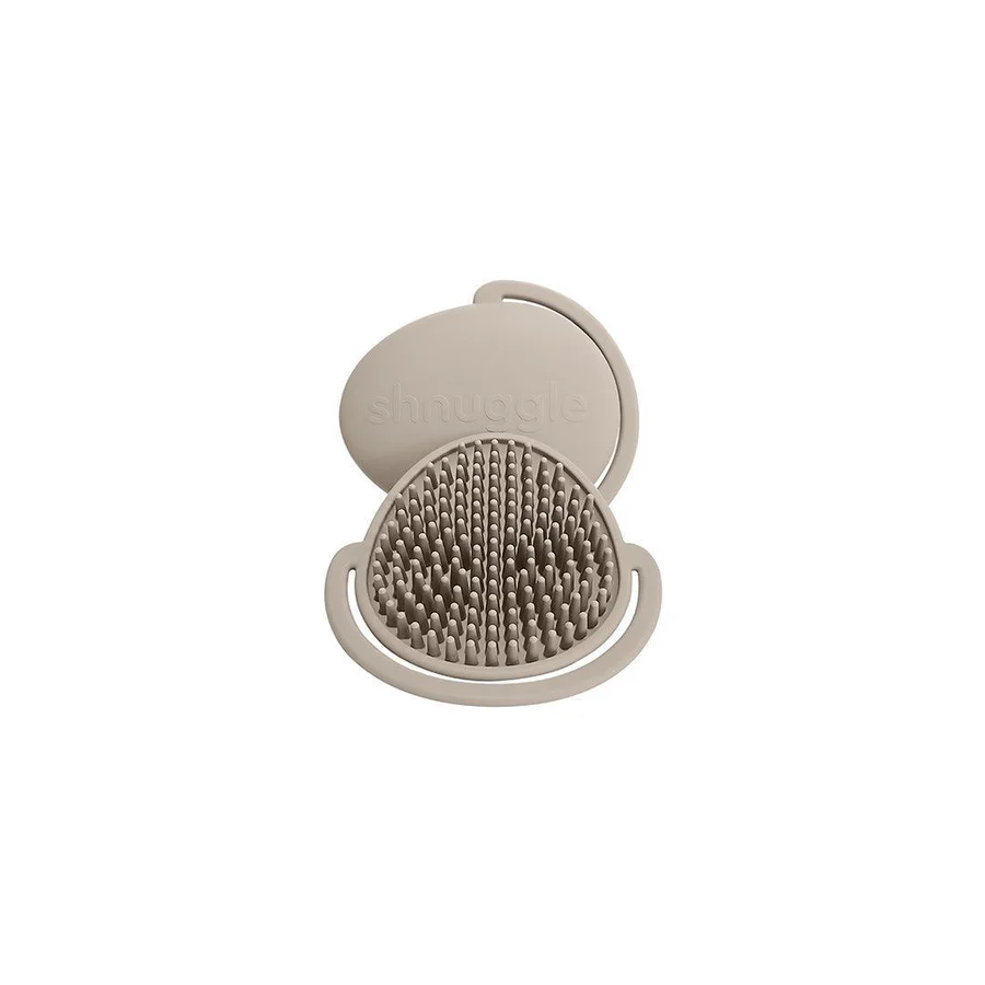 Shnuggle Baby Brush - Taupe-Bathing Care-Taupe- | Natural Baby Shower