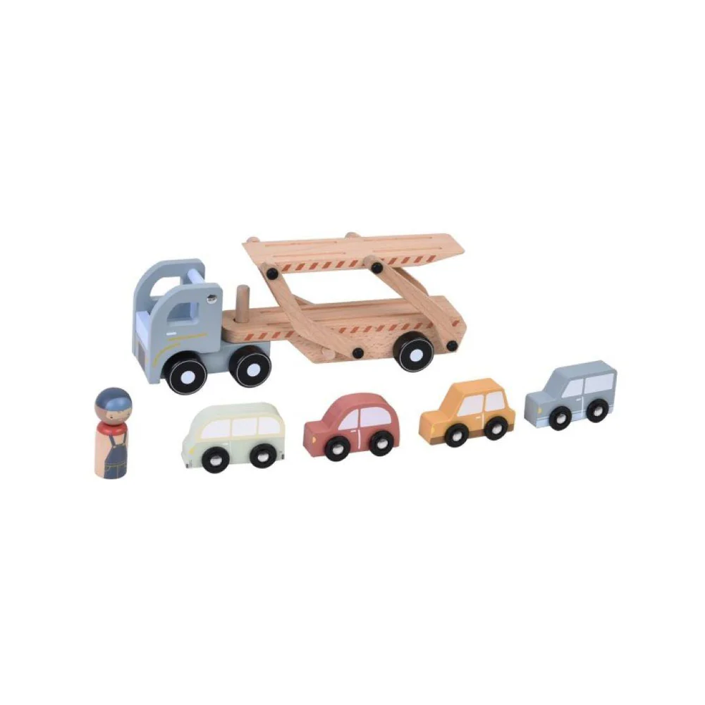 Little Dutch Wooden Transport Truck XL-Role Play- | Natural Baby Shower